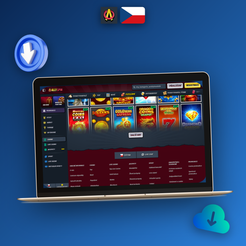 Allyspin Casino na počítači spuštěné v prohlížeči bez stahování softwaru