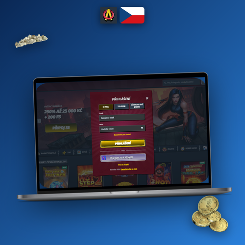 Allyspin Casino registrace na notebooku a mobilu – otevřete si účet za minutu