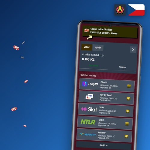 Allyspin Casino vklad – přehled platebních metod, karet a e-peněženek na jednom místě